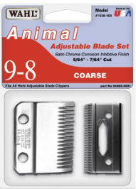 Wahl Blades for Adjustable Clippers - #9, #8 Coarse