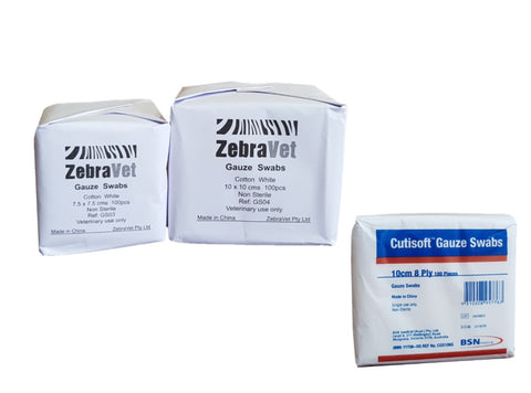 ZebraVet - Gauze Swabs