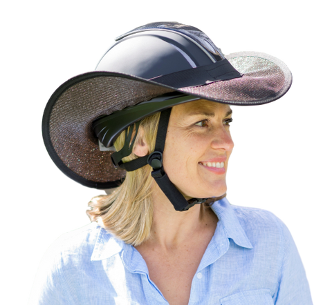 Horse Riding Helmet Brim  - Sun Shade - Visor