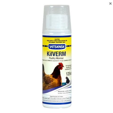 Vetsense - Kilverm Poultry 125ML