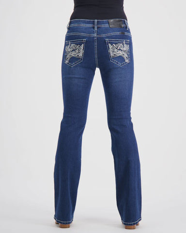 Outback - Wild Child Ella Bootcut Bling Jeans