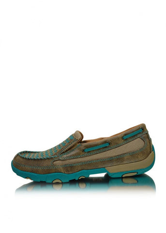 Twisted X - Womens Casual Driving Mocs Low Slip On