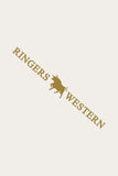 Ringers Western - Large Long Die Cut Sticker