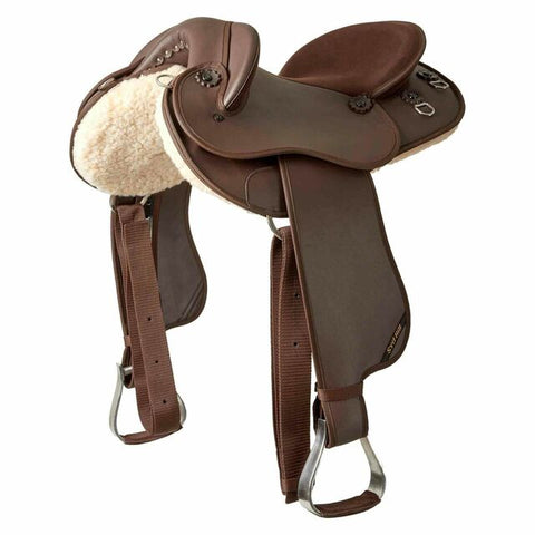 Syd Hill -  Synthetic Half Breed Saddle - Non Adjustable Tree