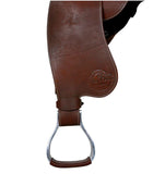 Syd Hill - Barkley Stock Saddle with Swinging Fender, Leather - SHX Adjustable Tree