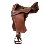 Syd Hill - Premium Stock Saddle with Swinging Fender, Leather - SHX Adjustable Tree